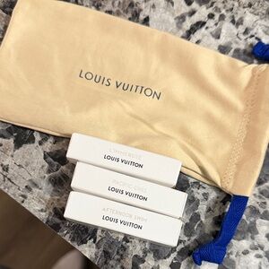 Louis Vuitton Fragrance Trio with Pouch